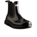 Hunter Commando Gloss Womens Chelsea Boot Wellingtons