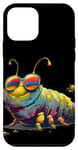 Coque pour iPhone 12 mini Lunettes de soleil colorées Caterpillar Insect