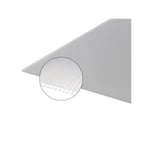 Plaque polycarbonate alvéolaire 6mm - L: 2 m - l: 105 cm - Translucide