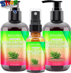 Hair  Growth  Shampoo  and  Conditioner  Sets  W / 6  in  1  Heat  Protectant  S