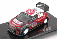 Citroen C3 WRC #10 2nd Rally Finland 2018 Ostberg / Eriksen 1:43 Model Ixo Model