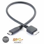 USB 3.0 to Type C 3.1 Data Cable for Seagate 1TB Backup Plus Slim Hard Drive