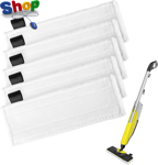 5  Pack  Karcher  Steam  Cleaner  Pads ,  Karcher  Steam  Cleaner  Accessories ,