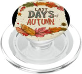 Pretty Last Days of Autumn Statement for Boys and Girls PopSockets PopGrip for MagSafe