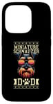 iPhone 14 Pro Retro Sunglasses Miniature Schnauzer Schnauzers Case