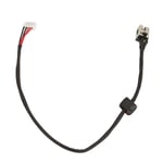 Tasavirtaliittimen vaihtokaapelin vaihto Kulumista kestävä ABS DC Power Jack -johtosarjan kaapeli Lenovo G575 G570 Y470 DC30100EE00