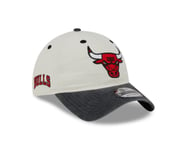 NEW ERA CHICAGO BULLS BASEBALL CAP.9TWENTY SIDESCRIPT MENS WOMENS STRAP HAT W24