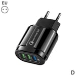 5v 3a Qc 3.0 Fast Quick Charge 3 Usb Port Travel Charger Plug