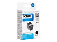 Kmp H162 - 12 Ml - Svart - Kompatibel - Bläckpatron (Alternativ För: Hp 62Xl, Hp C2p05ae) - För Hp Envy 55Xx, 56Xx, 76Xx  Officejet 200, 250, 57Xx, 8040