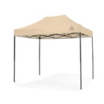 All Seasons Gazebos - Tonnelle pop-up 3x2m entièrement imperméable - Beige