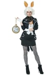 White Rabbit Alice Adventures in Wonderland Storybook Womens Costume