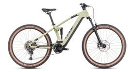 Vtt electrique tout suspendu cube stereo hybrid 120 one 625 shimano cues 10v 625 wh 29   vert olive 2024