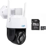 Package House Ip575 Caméra De Vidéosurveillance Wifi 5Mp Avec Ip + Carte Mémoire Microsd 128 Go Avec Adaptateur Sd