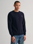 GANT Superfine Wool Jumper, Navy