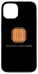 Coque pour iPhone 13 Technologie de puce informatique intelligence artificielle IA