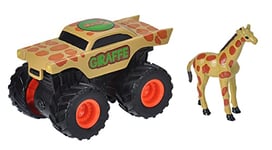 Wild Republic Adventure Mini Truck Girafe, Idée Cadeau pour Garçon, Ensemble de Jeu d’Imagination, Coffret de Jouets, Camion Miniature, 10 cm