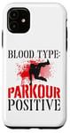 iPhone 11 Parkour Free Running Traceur Vintage Blood Type: Parkour Case