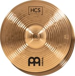 Meinl Cymbals HCS Bronze Cymbales Hihat 13 pouces (33,02cm) pour Batterie – Paire – B8 Bronze, Finition Traditionnelle, Fabriquée en Allemagne (HCSB13H)