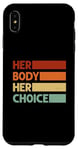 iPhone XS Max Vintage Pro Choice Her Body Her Choice Women's Rights Case