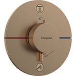 Hansgrohe ShowerSelect Comfort S duschblandare, brons