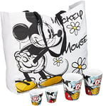 Egan bol avec motif disney wMSET 5/2 gobelets et 2 tasses de cuisine avec motif mickey et minnie