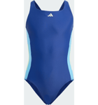 Adidas Adidas Cut 3-stripes Swimsuit Uimapuvut DARK BLUE / GREEN SPARK