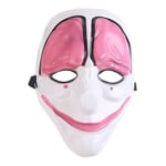 Klovninaamiot naamiaisiin Scary Clowns Mask Palkkapäivä 2 Halloween Kamala Mask Graffiti Mask Anime Mask Elokuva Cosplay Mask