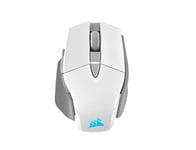 Corsair M65 RGB ULTRA Optical Silver Alu Wireless Gaming Mouse - White