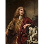 Artery8 Ferdinand Bol Self Portrait Painting Art Print Canvas Premium Wall Decor Poster Mural