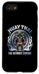 Coque pour iPhone SE (2020) / 7 / 8 Muay Thai Ultimate Combat - Boxe thaïlandaise et éléphant