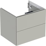 Geberit ONE 505.261.00.7 Kommod 60 x 47 cm, 2 lådor Gråbeige