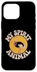 Coque pour iPhone 16 Pro Max Citation drôle d'autruche est mon esprit animal citations drôles d'autruche