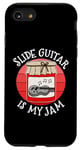 Coque pour iPhone SE (2020) / 7 / 8 Slide Guitar Is My Jam, Guitariste Lap Steel, Musicien