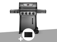 Barbecue à gaz Napoleon Freestyle F425SIB - 4 brûleurs + Sizzle Zone + Plancha - Napoleon