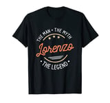 Mens Lorenzo The Man The Myth The Legend T-Shirt