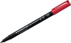 Permanent Pen Staedtler® Lumocolor® 317 M, Medium, Rød