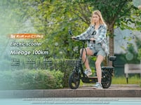 KuKirin C1 Pro 14-tums breddade pneumatiska däck elektrisk skoter, 500W motor, 48V26Ah batteri, 100km räckvidd, 45km/h maxhastighet