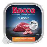 8 + 1 kaupan päälle! 9 x 300 g Rocco Classic -rasiat - nauta & siipikarjansydän