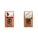 Teapigs Chai Tea Bags Made With Whole Leaves (1 Pack of 50 Tea bags) & Peppermint Herbal Tea Bags Made With Whole Leaves (1 Pack of 50 Teabags)