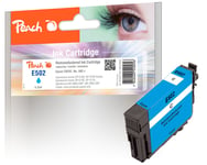 Kompatibel med Peach Epson WorkForce WF-2865 DWF bläckpatron, 5.2ml, Cyan