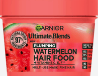 400ml Garnier Hair Food 3-In-1 Fine Treatment Mask, 4x More Plumped Hair