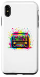 Coque pour iPhone XS Max Splash Art Radio Vintage Radios Antiques