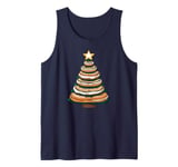 Everything Bagel with Cream Cheese Christmas Tree Tank Top