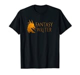 Fantasy Writer Dragon Author Novelist Storyteller T-Shirt