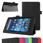 Folding Leather Cover Flip Stand Case For Amazon Fire 7" 2017 Alexa (7th Gen) Uk