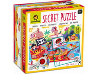 Mystery Puzzle Ludattica Pirates, 3+