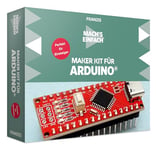 FRANZIS Mach's Einfach 671936 Maker Kit pour Arduino Idéal pour Les débutants Blanc