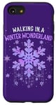 iPhone SE (2020) / 7 / 8 Walking In A Winter Wonderland Tie Dye Snowflake Christmas Case