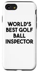 Coque pour iPhone SE (2020) / 7 / 8 Meilleur inspecteur de balle de golf au monde