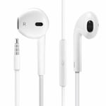 APPLE Earpods (In Ear - Mikrofon - Brusreducering - Vit)